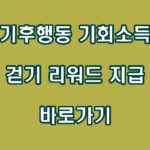기후행동 기회소득 걷기 대중교통 리워드 지급 바로가기